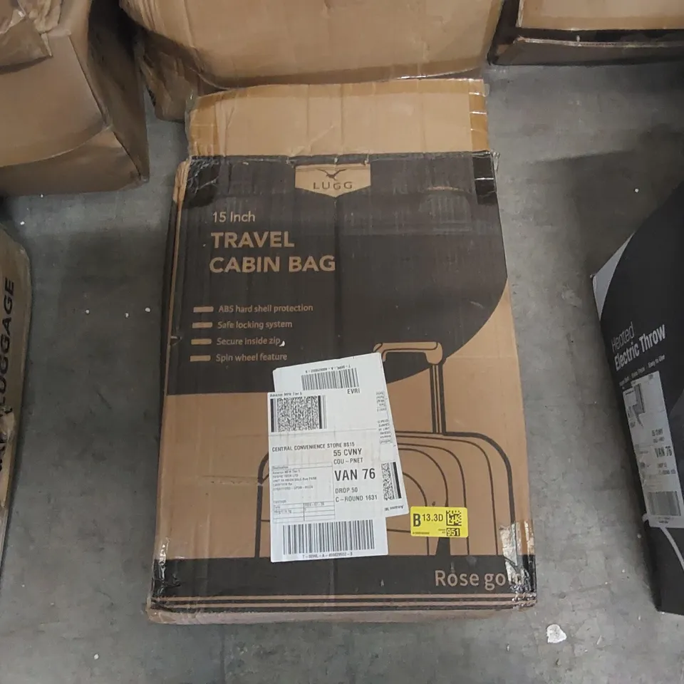 BOXED LUGG TRAVEL CABIN BAG