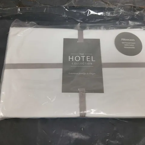 LUXURY SOFT TOUCH 600 THREAD COUNT PILLOWCASES