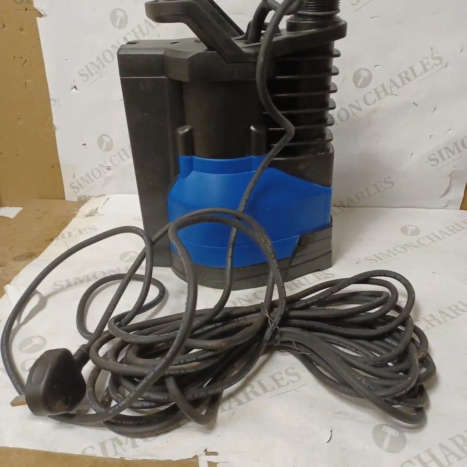 DRAPER 98917 400W SUBMERSIBLE WATER PUMP WITH FLOAT SWITCH SUB