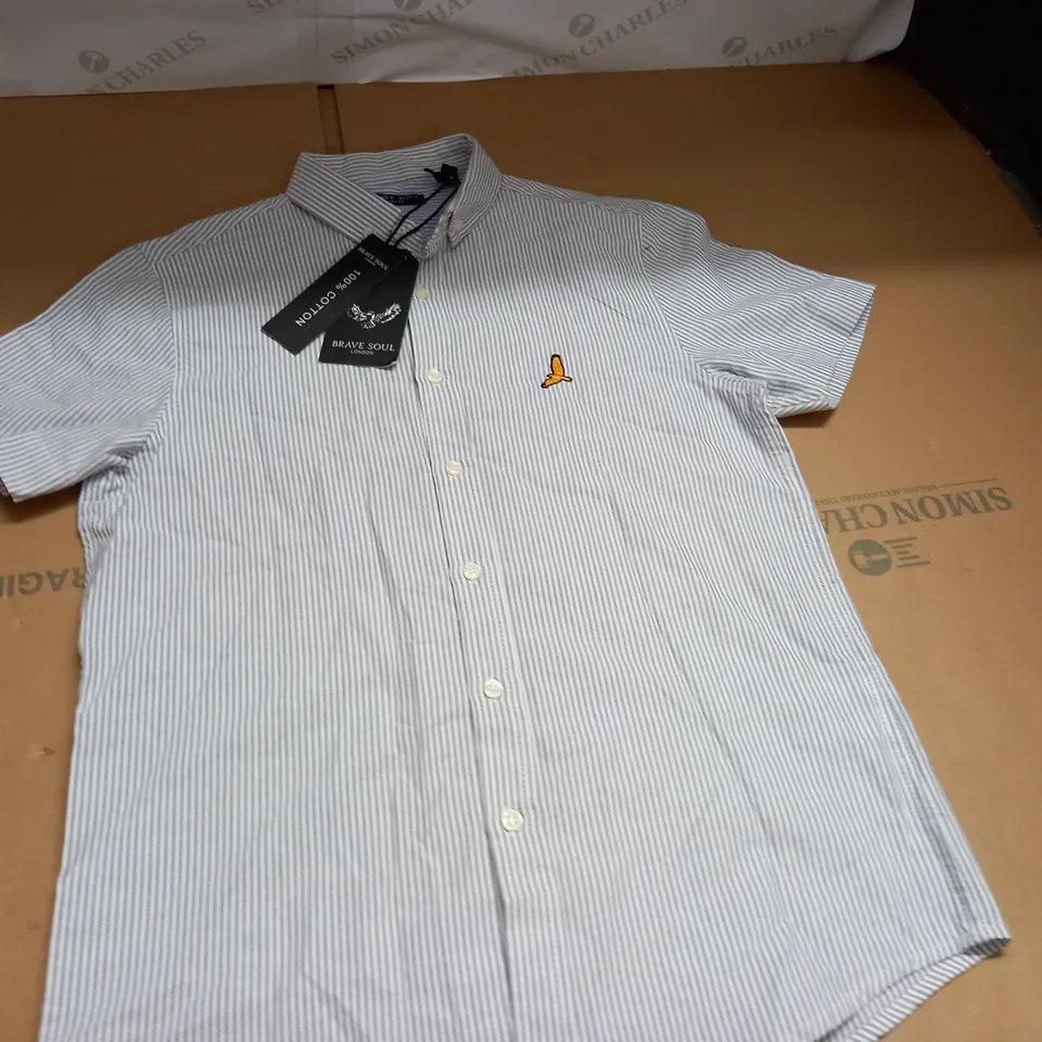 BRAVE SOUL SHORT SLEEVE SHIRT - S