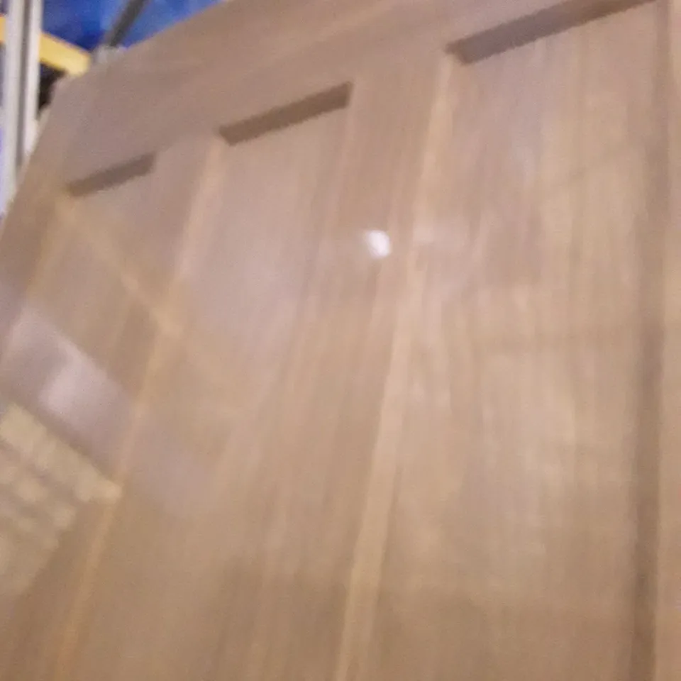 VERTICAL 3 PANEL OAK VENEER INTERNAL DOOR 1981 × 762MM