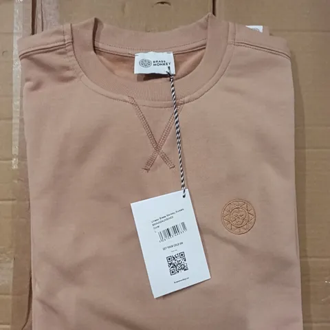 BRAND NEW BRASS MONKEY SWEATS - CORAL SIZE L APPROXIMATELY 14