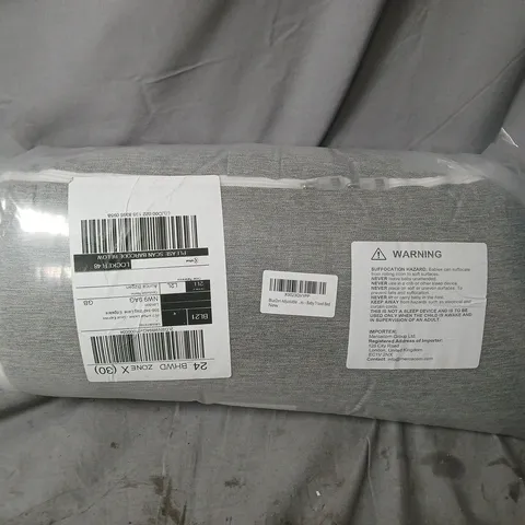 BABY TRAVEL BED – GREY FABRIC PORTABLE BED 