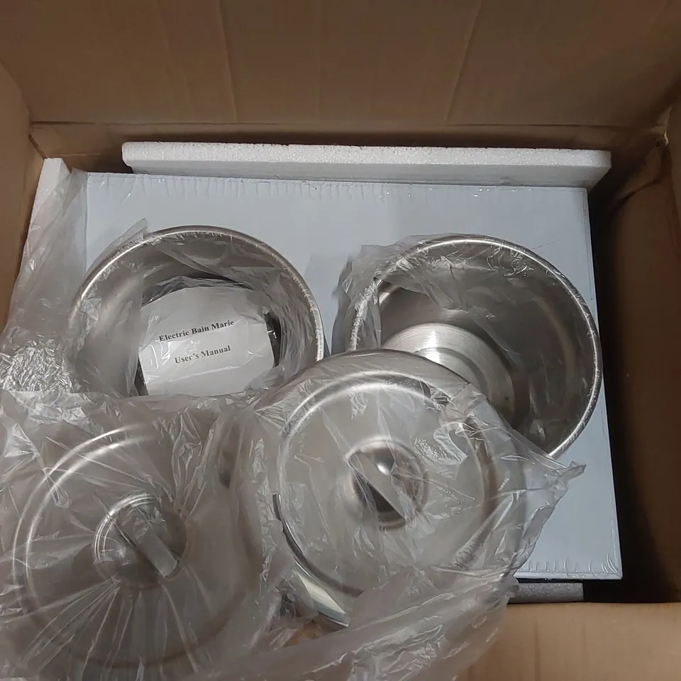 BOXED ELECTRIC BAIN MARIE - HBM-M2