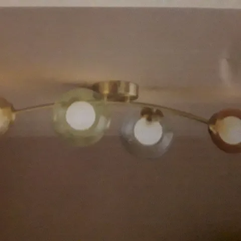 BOXED ELIZA 4 LIGHT SEMI FLUSH CEILING LIGHT