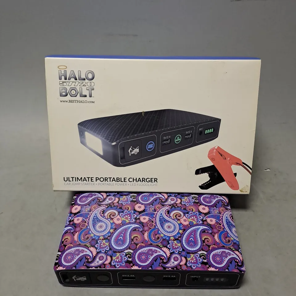 BOXED HALO BOLD ULTIMATE PORTABLE CHARGER 