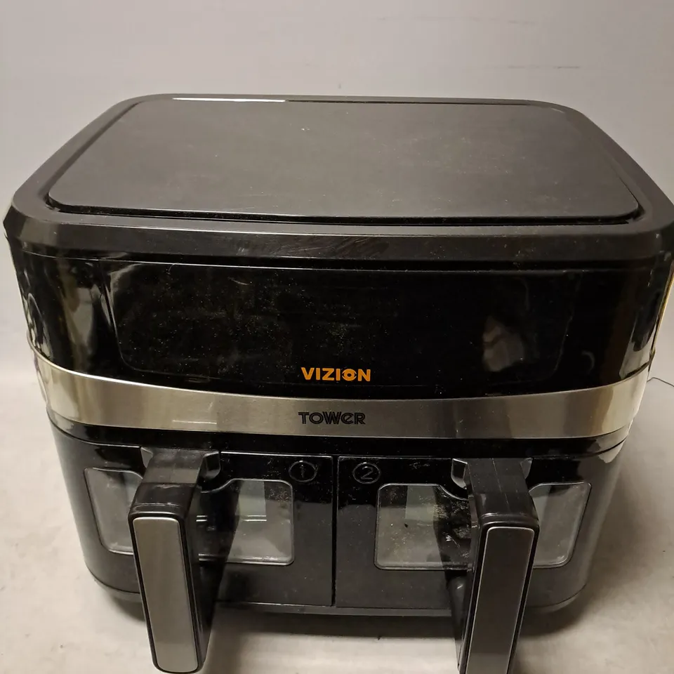 TOWER VISION DUAL AIR FRYER 