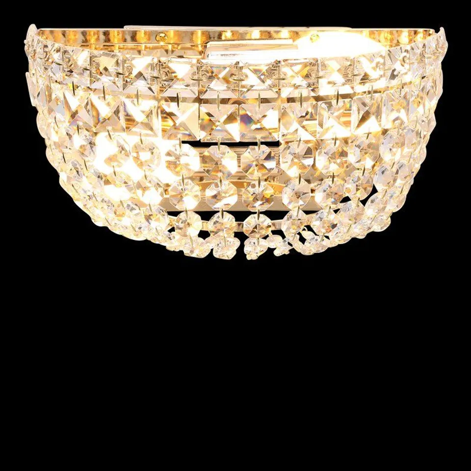 BOXED JAKOB 2-LIGHT UPLIGHTER FIXTURE - GOLD