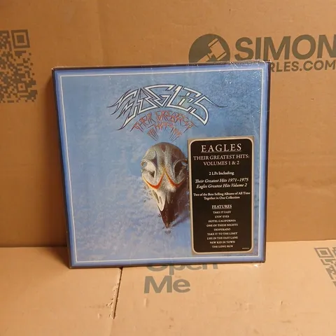 EAGLES THEIR GREATEST HITS VOLUMES 1 AND 2 VINYL