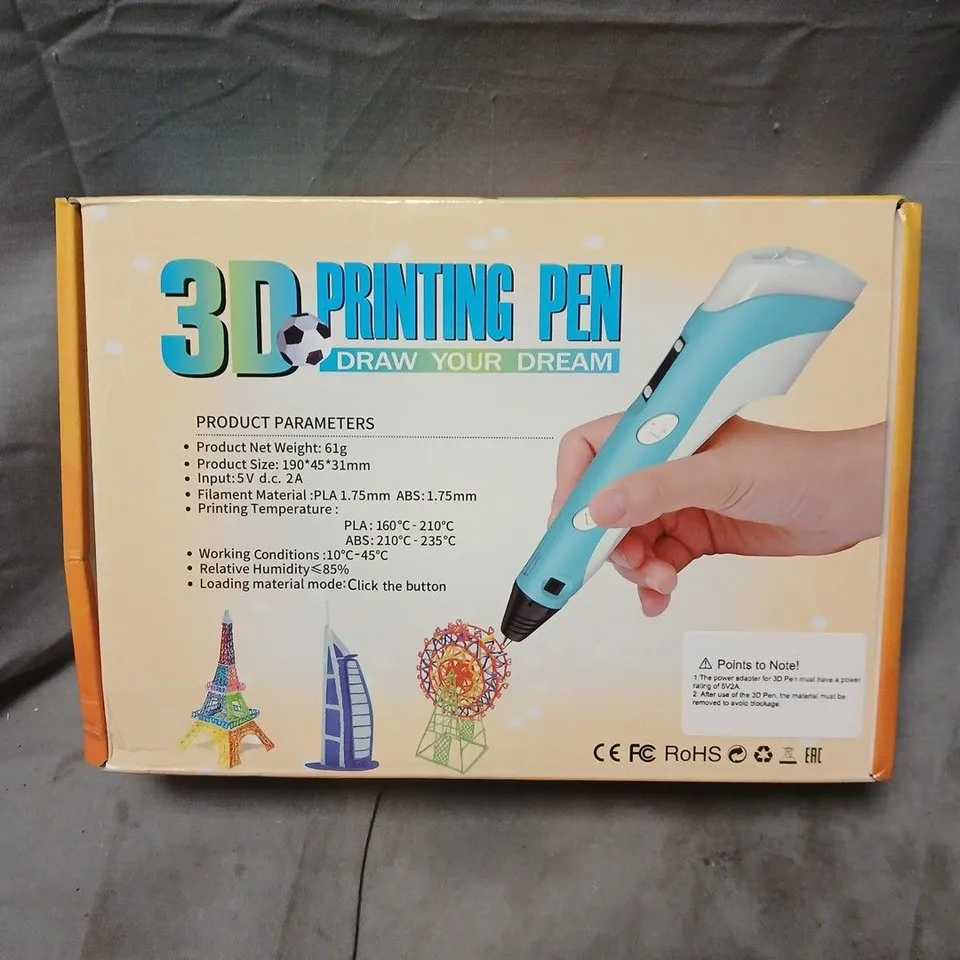 BOXED 3D PRINTING PEN