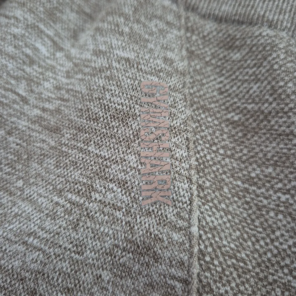 GYMSHARK WOMENS GREY MARL LEGGINGS – UK M (M)
