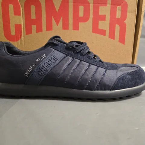 BOXED CAMPER PELOTAS XL TRAINERS IN BLUE - UK M 8 UK W 9 