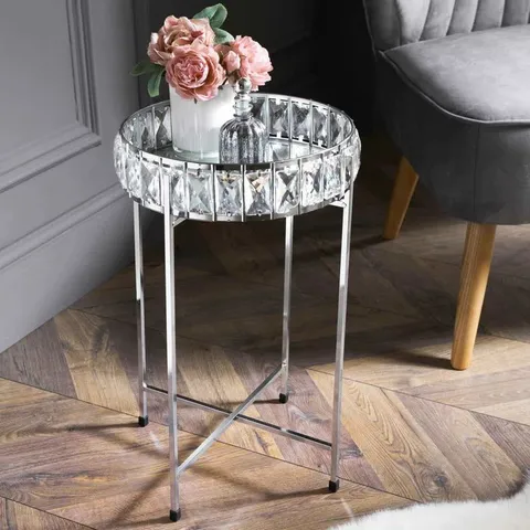 BOXED KALKI CRYSTAL TRAY TABLE (1 BOX)