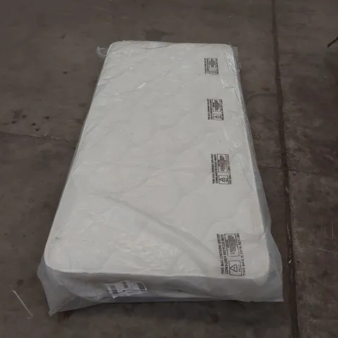 QUALITY BAGGED 3FT SINGLE AIRSPRUNG MEMORY FOAM BUNK MATTRESS