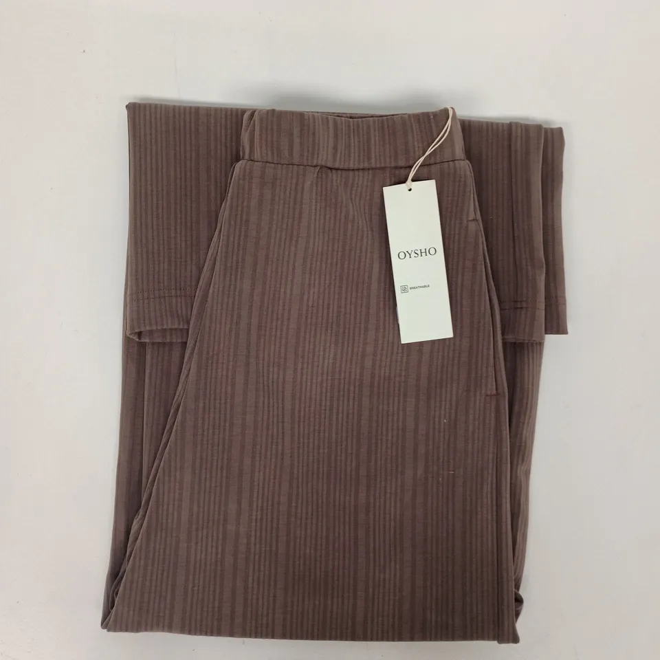 OYSHO LEGGINGS IN BROWN SIZE MEDIUM