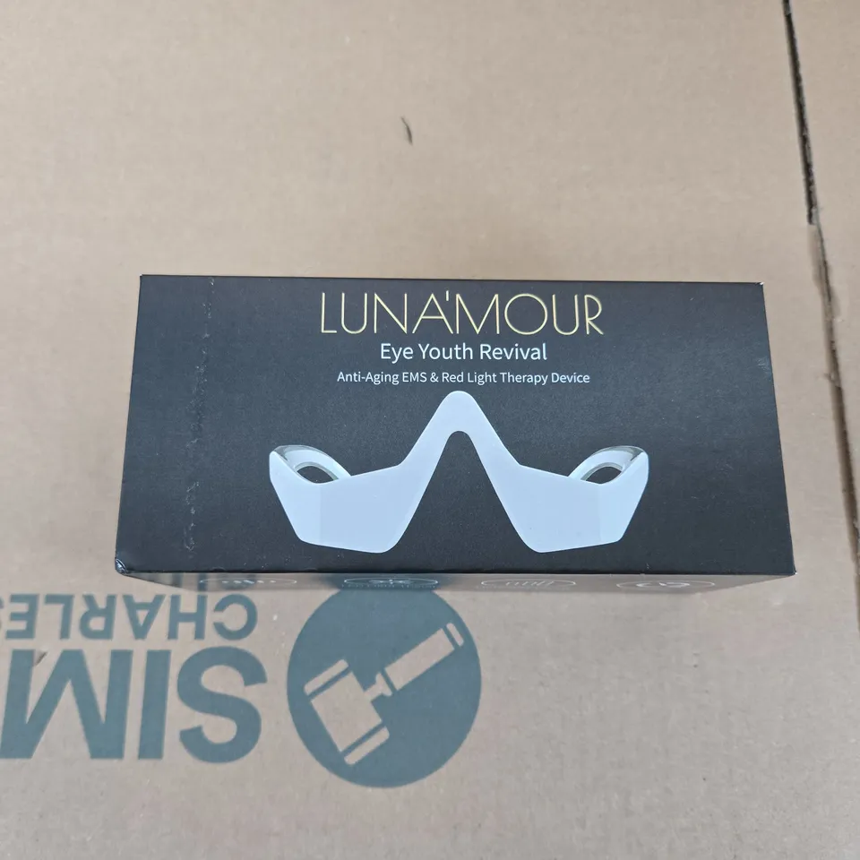 LUNA'MOUR EYE YOUTH REVIVAL EMS & RED LIGHT THERAPY DEVICE - BOXED 