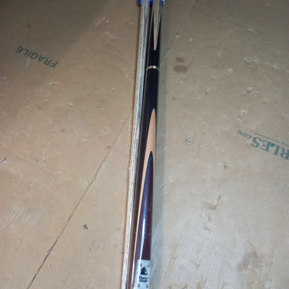 POWERGLIDE MENTOR ENGLISH 55 INCH 3 PIECE POOL CUE 8.5MM TIP