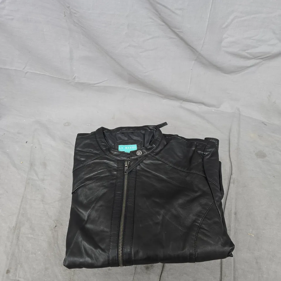 LA MAREY LEATHER JACKET – WOMEN'S, UK 14 (US 10)
