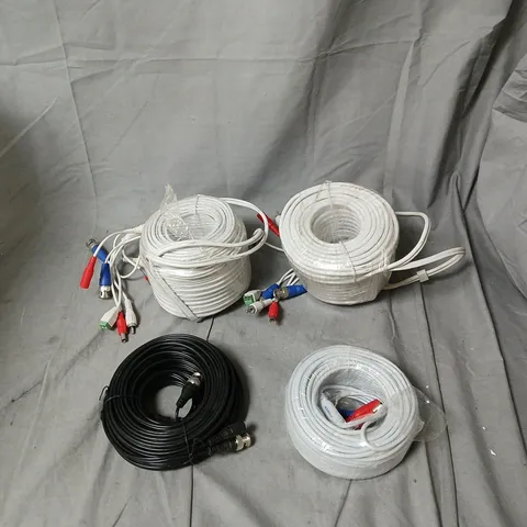 BOX OF APPROXIMATELY 6 ASSORTED  CABLES & ACCESSORIES 