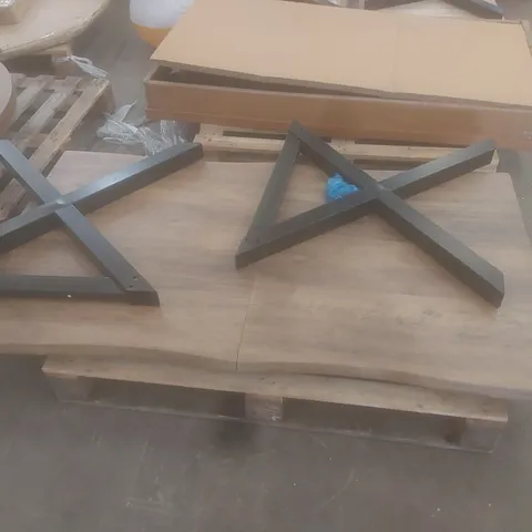 DUNELM RECTANGULAR DINING TABLE