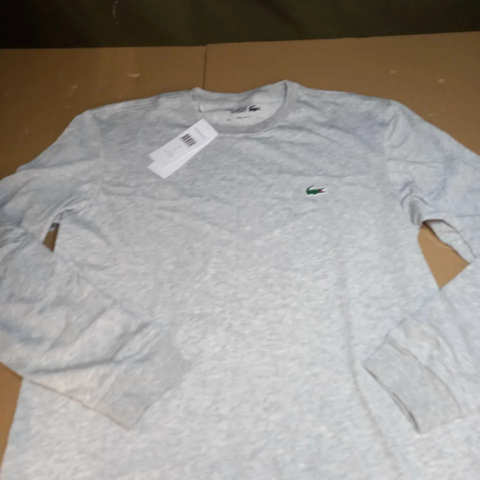 MENS LACOSTE LOGO LONG SLEEVED SHIRT SIZE UNSPECIFIED