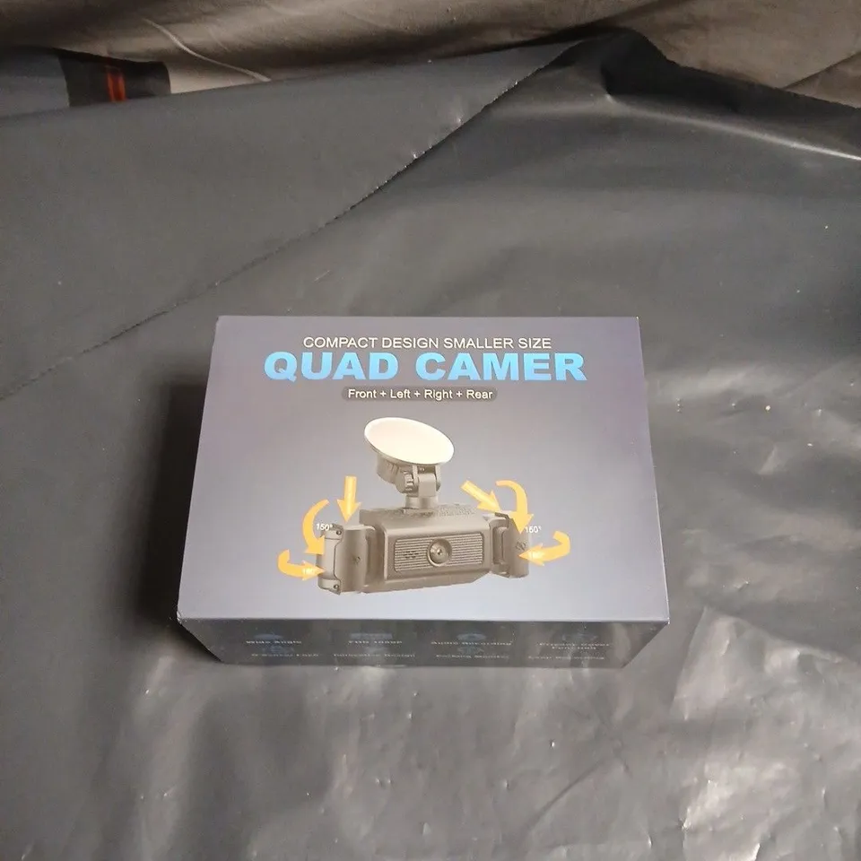 QUAD CAMERA ACCESSORY BOXED - COMPACT FOUR-CAMERA DESIGN 