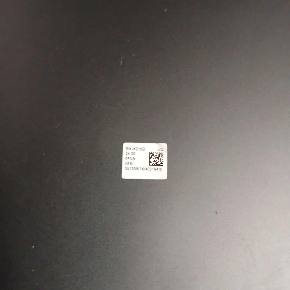 SAMSUNG GALAXY TABLET SM-X216B 64GB – BLACK