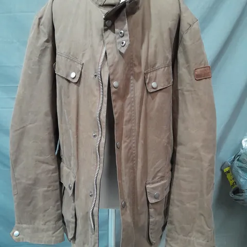 BARBOUR COAT IN BROWN SIZE XL