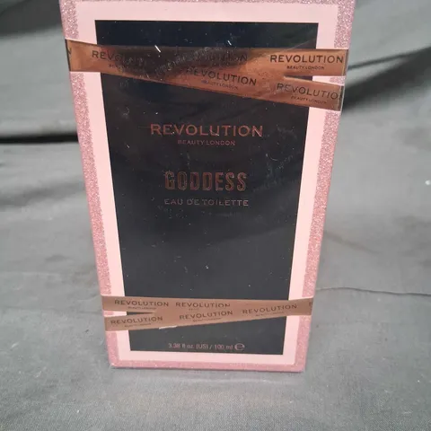 BOXED AND SEALED REVOLUTION BEAUTY LONDON GODDESS EAU DE TOILETTE 100ML