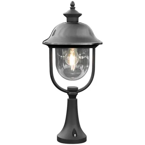 BOXED PARMA TRANSPARENT POST LANTERN (1 BOX)