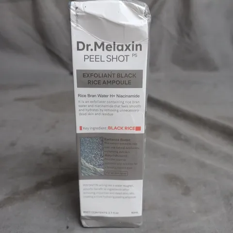 SEALED DR.MELAXIN EXFOLIANT BLACK RICE AMPOULE 80ML