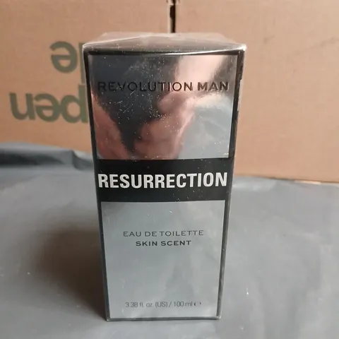 BOXED AND SEALED REVOLUTION MAN RESURRECTION EAU DE TOILETTE SKIN SCENT 100ML