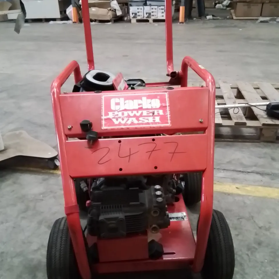 CLARKE DLS360 9HP DIESEL PRESSURE WASHER 248BAR (3600PSI)