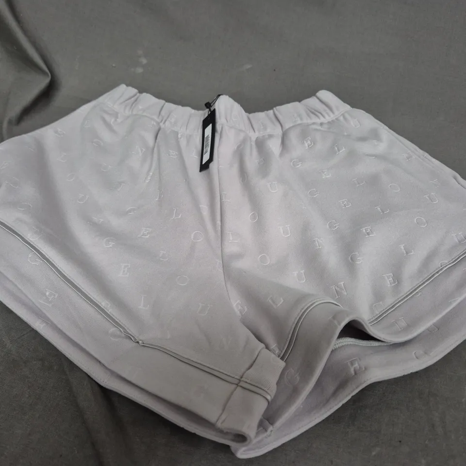 LOUNGE LIGHT GREY SHORTS - SIZE SMALL