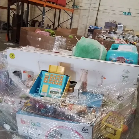 PALLET CONTAINING A LARGE QUANTITY OF KIDS TOYS AND GAMES