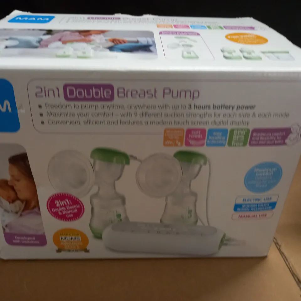 MAM 2IN1 DOUBLE BREAST PUMP 