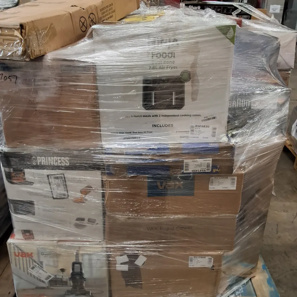 PALLET OF APPROXIMATELY 24 UNPROCESSED RAW RETURN HOUSEHOLD AND ELECTRICAL GOODS TO INCLUDE;