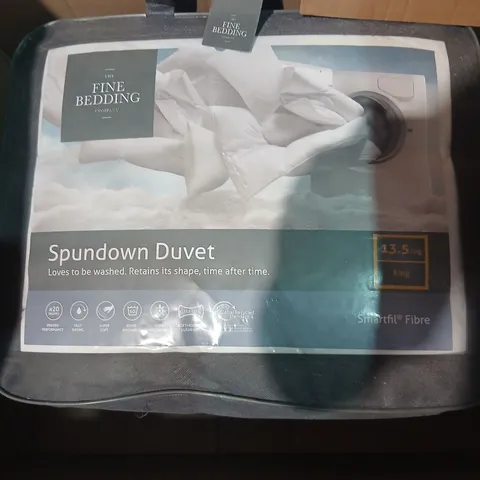 THE FINE BEDDING COMPANY SPUNDOWN DUVET β KING, 13.5 TOG
