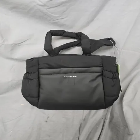 KAPTEN & SON HELLVI CLOUD SMALL BAG IN BLACK