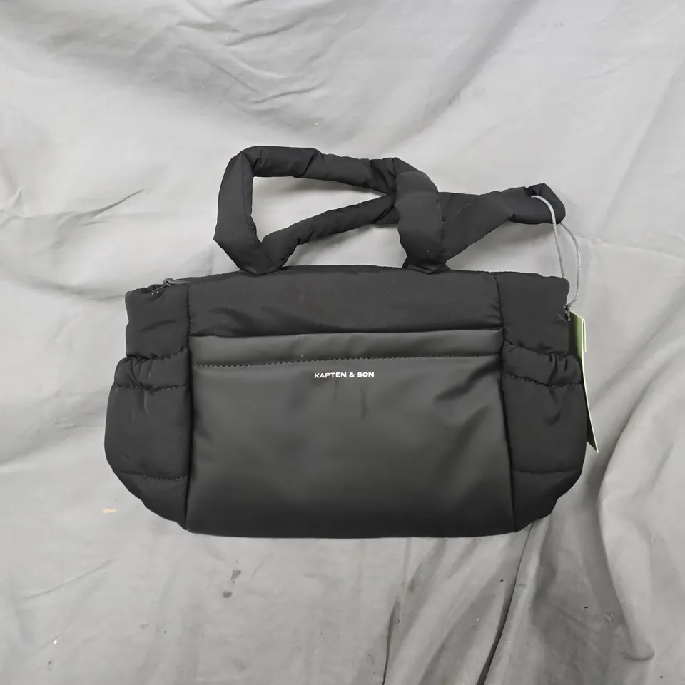 KAPTEN & SON HELLVI CLOUD SMALL BAG IN BLACK