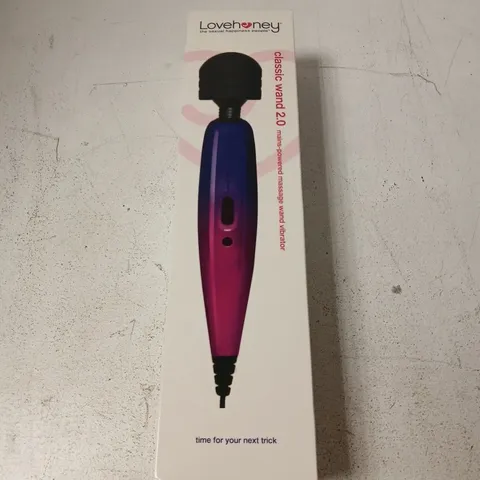 LOVEHONEY CLASSIC WAND 2.0 MASSAGER WAND VIBRATOR β BOXED