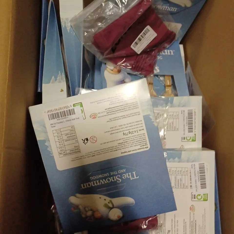 LOT OF APPROXIMATELY 20 HOUSEHOLD AND GIFT PRODUCTS TO INCLUDE HOT CHOCOLATE STIRRERS, RAINBOW BALLOONS, NECKWARMERS ETC  