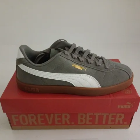 PUMA CLUB II CAST IRON PUMA WHITE UK 6 BOXED
