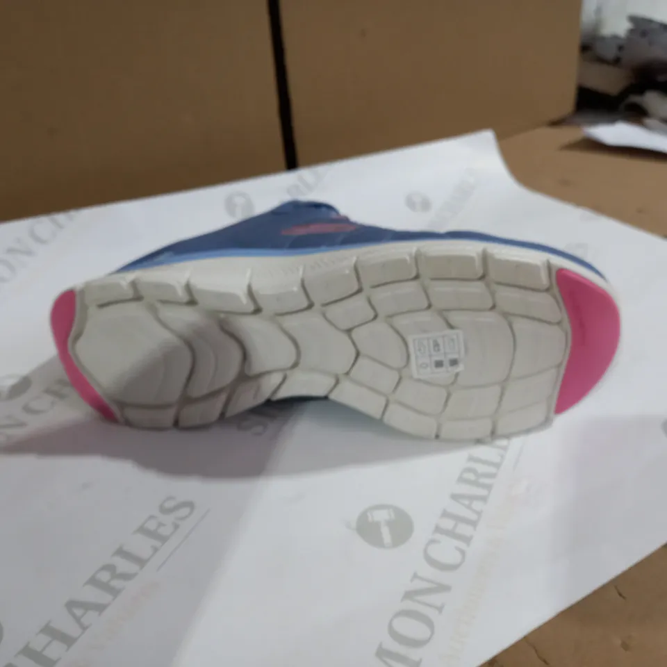 SKETCHERS BLUE RUNNING SHOES SIZE 7