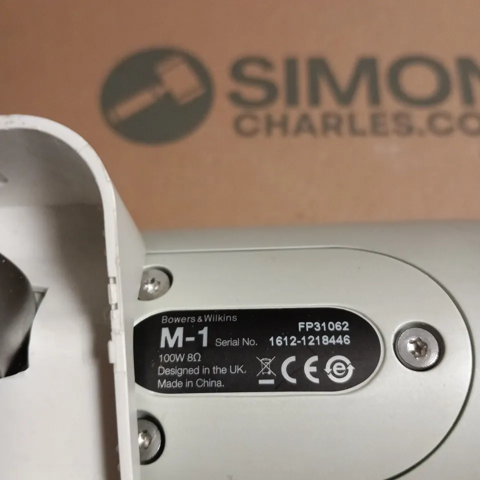 BOWERS & WILKINS M-1 SPEAKER