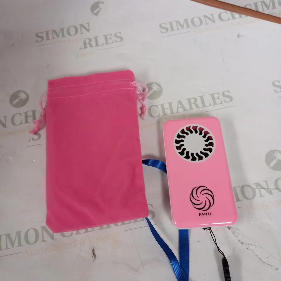 FANU HANDHELD ELECTRIC FAN - PINK