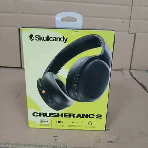 BOXED SKULLCANDY CRUSHER ANC 2 SENSORY BASS HEADPHONES WITH ACTIVE NOISE CANCELLING