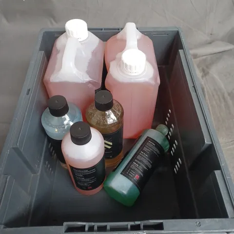 APPROXIMATELY 5 ASSORTED CAR CLEANING PRODUCTS 