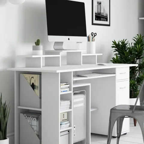 BOXED ALPHASON SAN DIEGO WORK CENTRE DESK (2 BOXES)