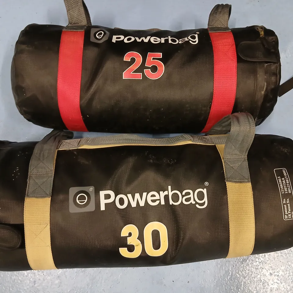 POWERBAG SLAM BAGS 25 & 30 – SET OF 2 TRAINING BAGS